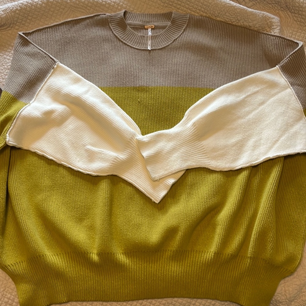 Free People oversized sweater